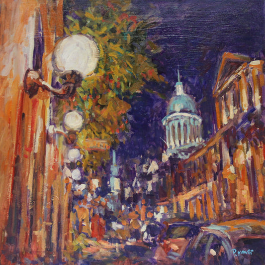 Pei Yang - Rue St Denis 26x26