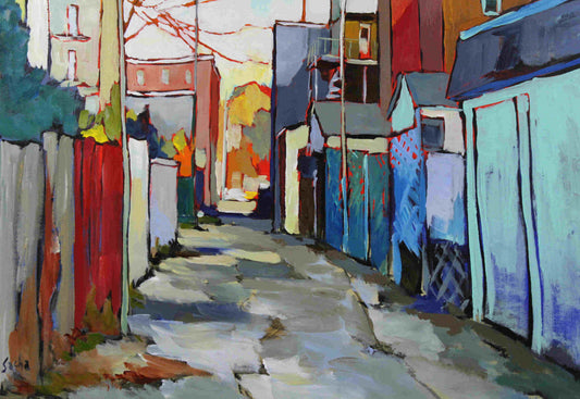 Sacha Barrette - Fraicheur d'été 24x30