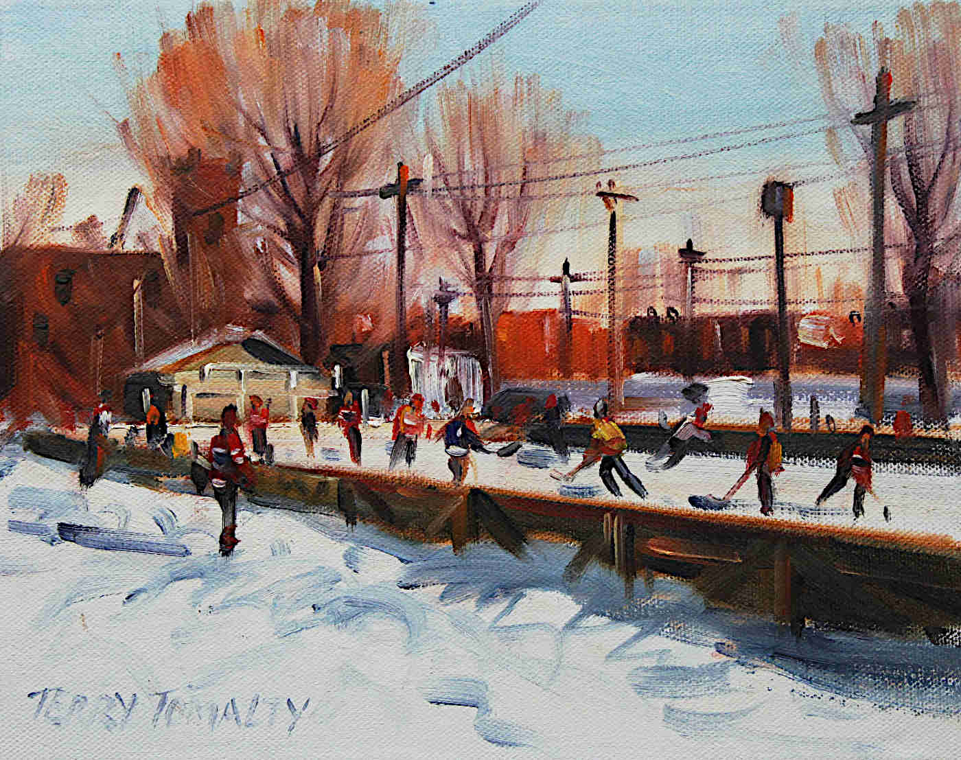 Terry Tomalty - Saturday Afternoon Pointe St Charles 8x10