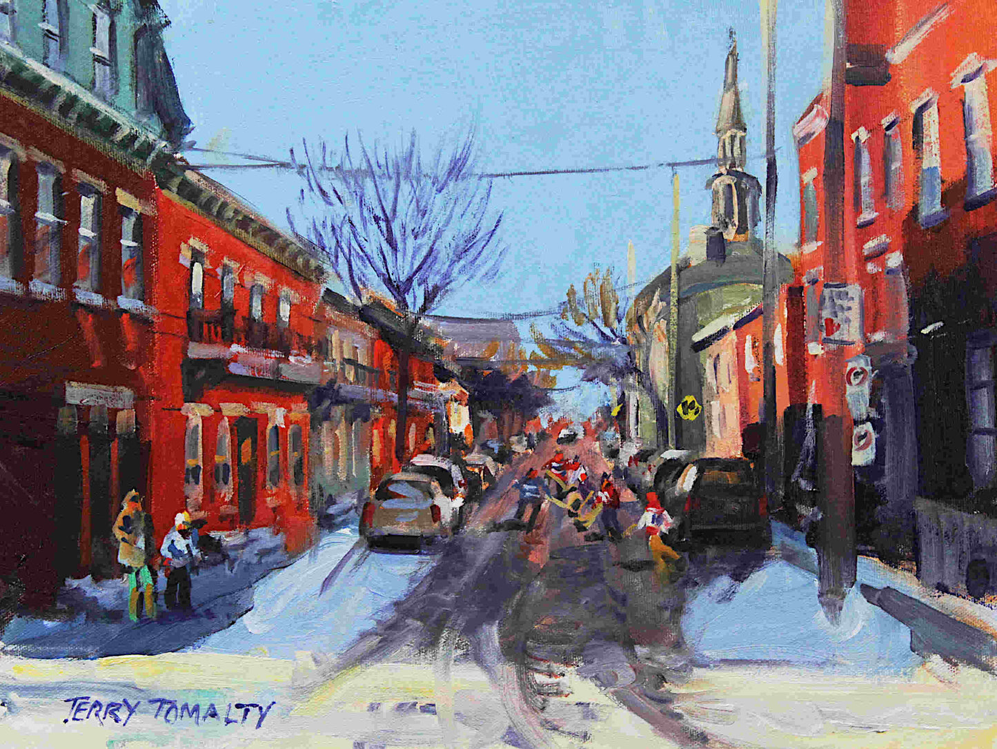 Terry Tomalty - Saturday Game Plateau 12x16