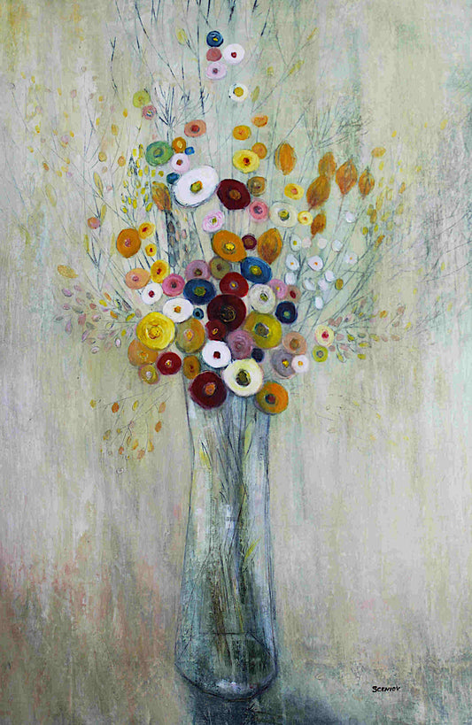 Oleg Sceniov -Spring Bouquet 36x24
