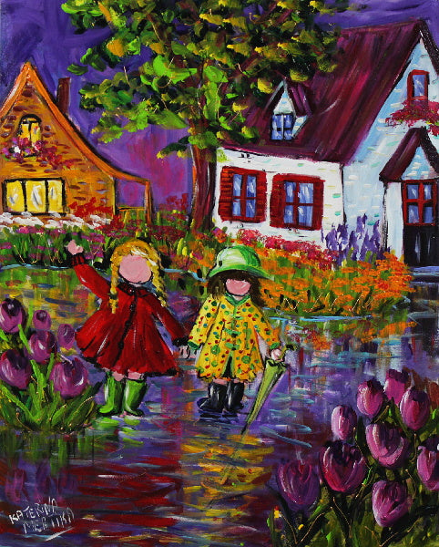 Katerina Mertikas - Storm Away 30x24