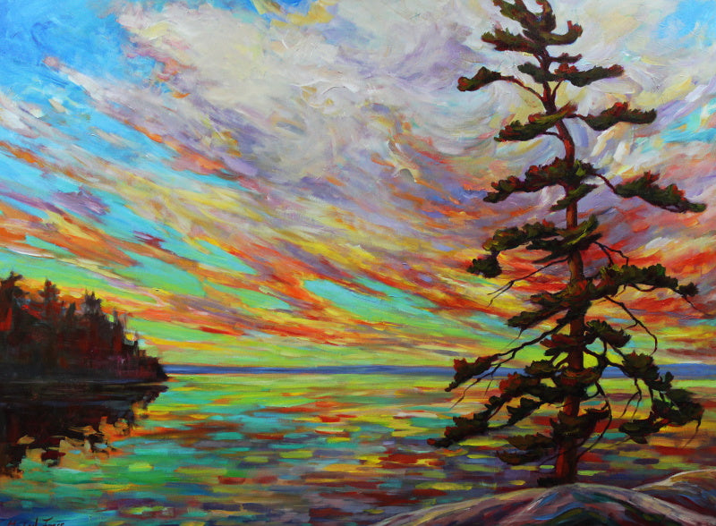 Evening Glow 36x48 – Chase Art Gallery