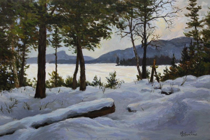 Marie-Claude Courteau - Sur les traces de cullen 16x24