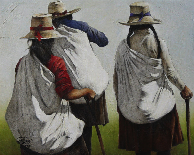 Luis Pantigozo -The Field Hands 16x20