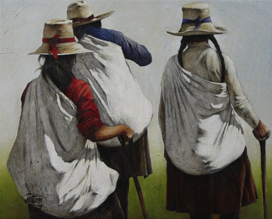 Luis Pantigozo -The Field Hands 16x20