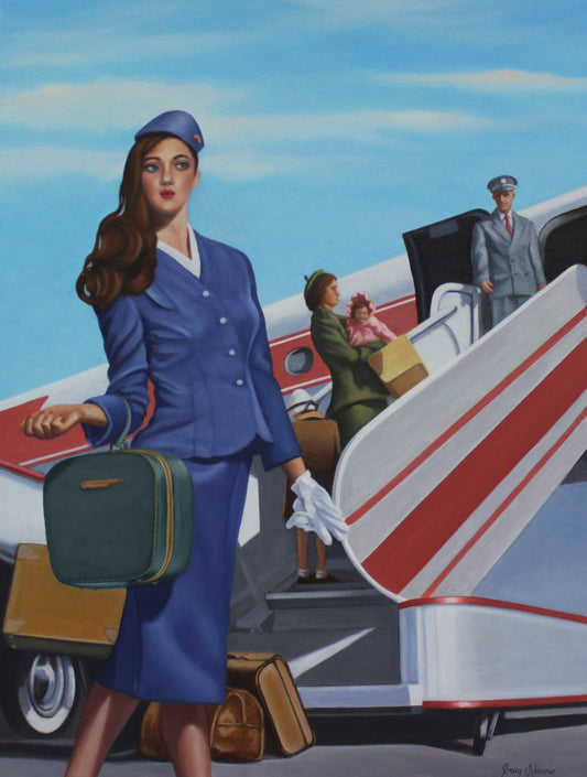 Craig Skinner - The Flight Attendant 18x24