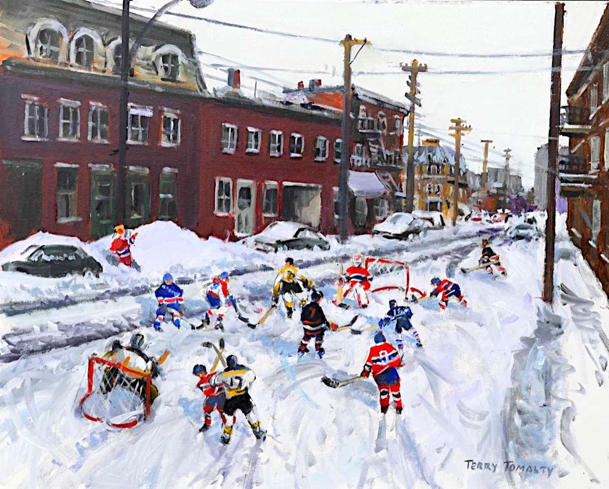 Terry Tomalty - The East End All Stars 24x30