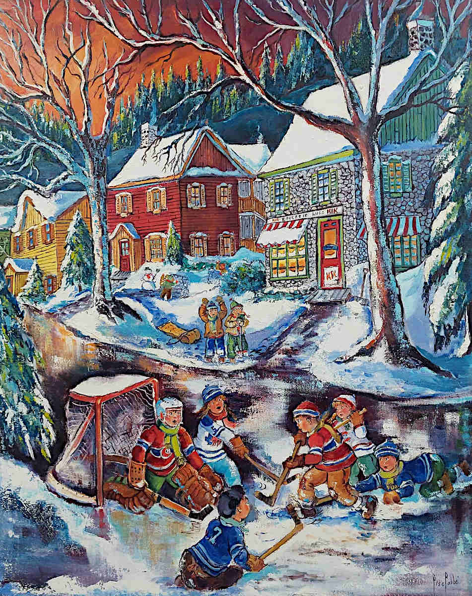Lise Labbé - The Spectators 30x24