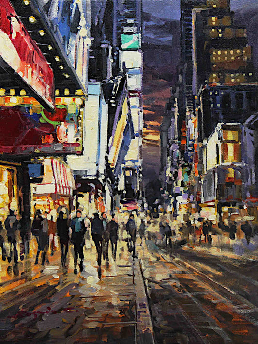 Eugenio Cohaila - Theater Night 16x12