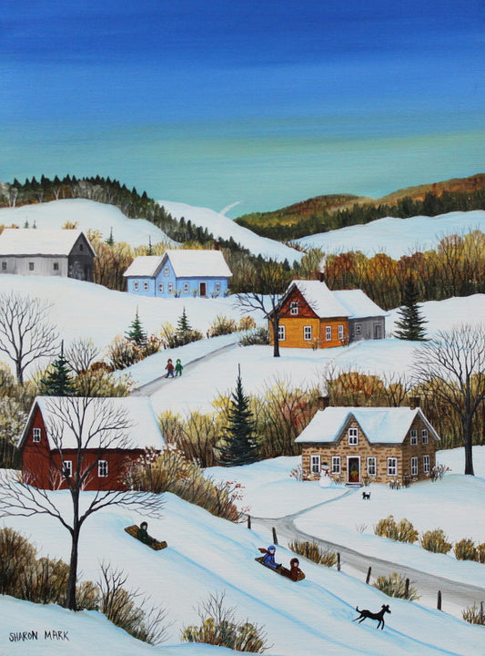 Sharon Mark - Tobagan Hill 16x12