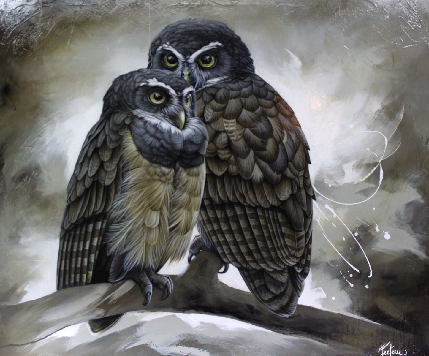 Sarah Fecteau -Together 40x48