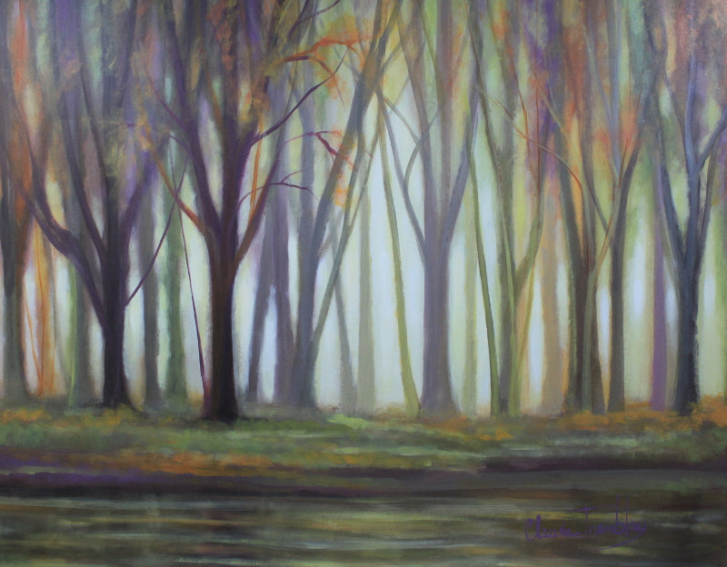 Claude Tremblay - Une journée particuliere 48x60