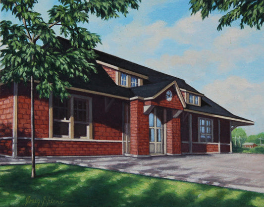 Craig Skinner - Valois Train Station 8x10