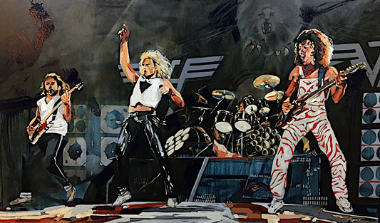 Megan Fitzgerald - Van Halen 36x60
