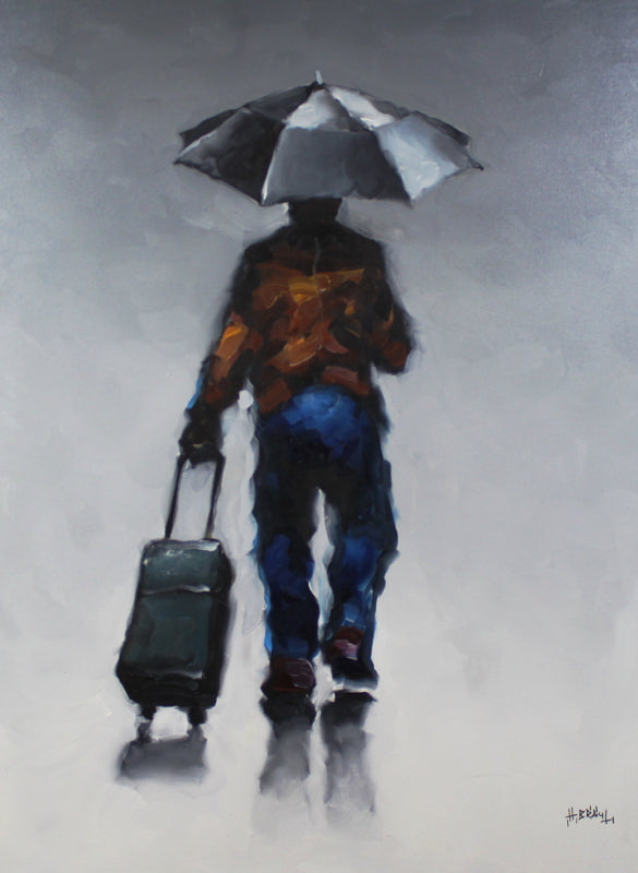 Walking Home 40x30