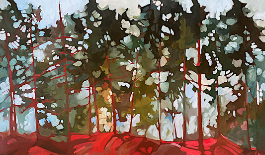 Holly Ann Friesen - Warm Trails 36x60