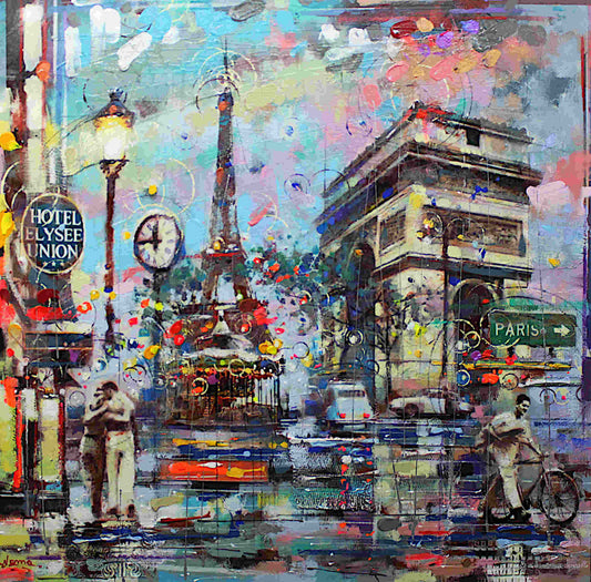 Victor Nemo - Way to Paris 40x40
