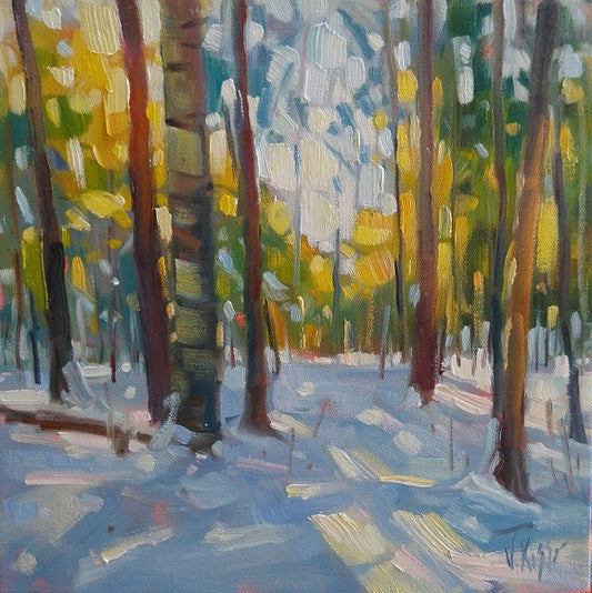 Vera Kisseleva - Winter Sunshine 12x12