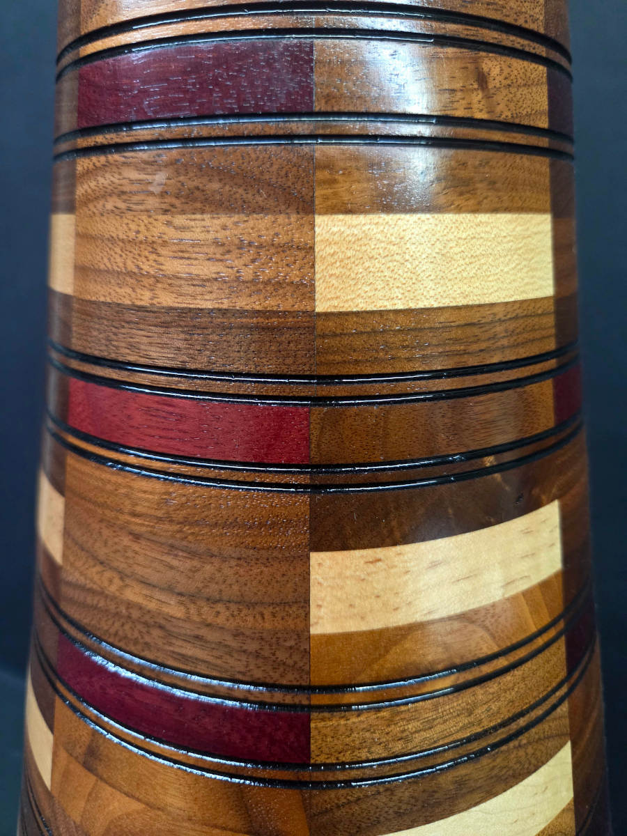 Davoud Khosravi - Walnut Maple Vase  57x11