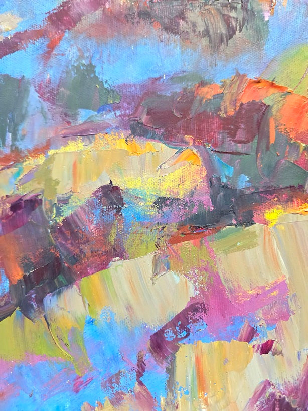 Yvon Breton - Panorama au Parc de la Maurice 30x48