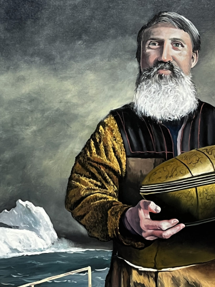 Allen Egan - The Scientist 36x36