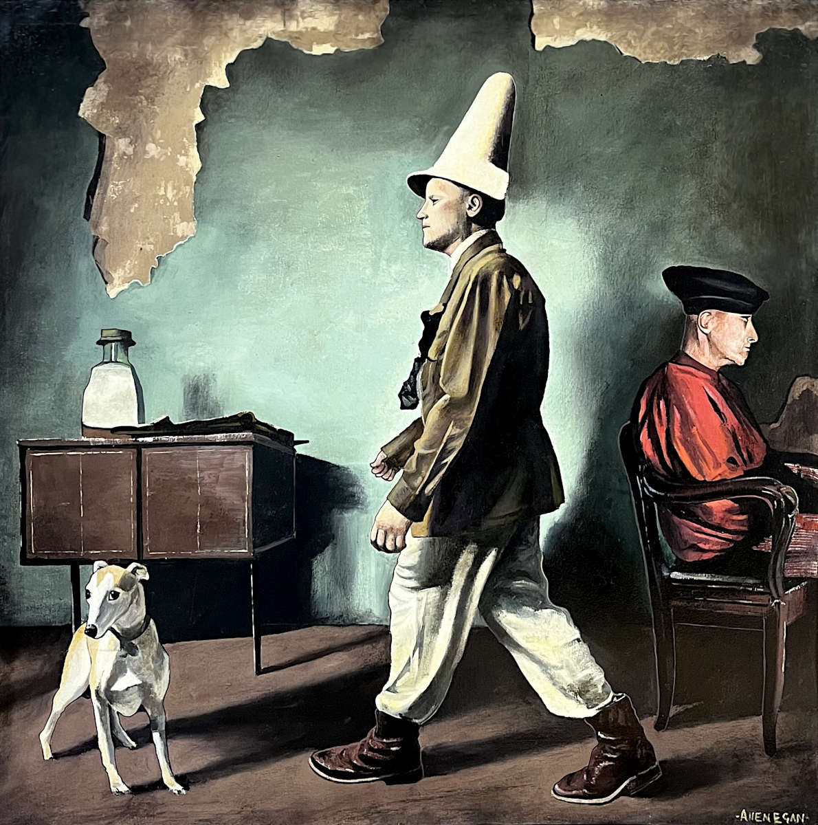 Allen Egan - The Visitor 24x24