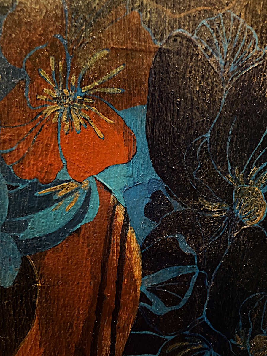 Audrey Bazinet - Electric Garden 48x36