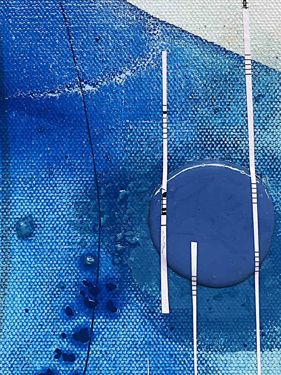 Audrey Bazinet - Boho Blues 3 20x20