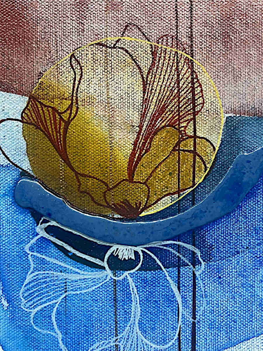 Audrey Bazinet - Boho Blues 2 20x20