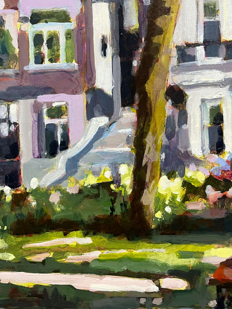 Barbara Ursel - Catching Up 24x24