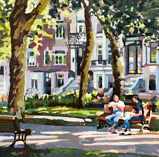 Barbara Ursel - Catching Up 24x24