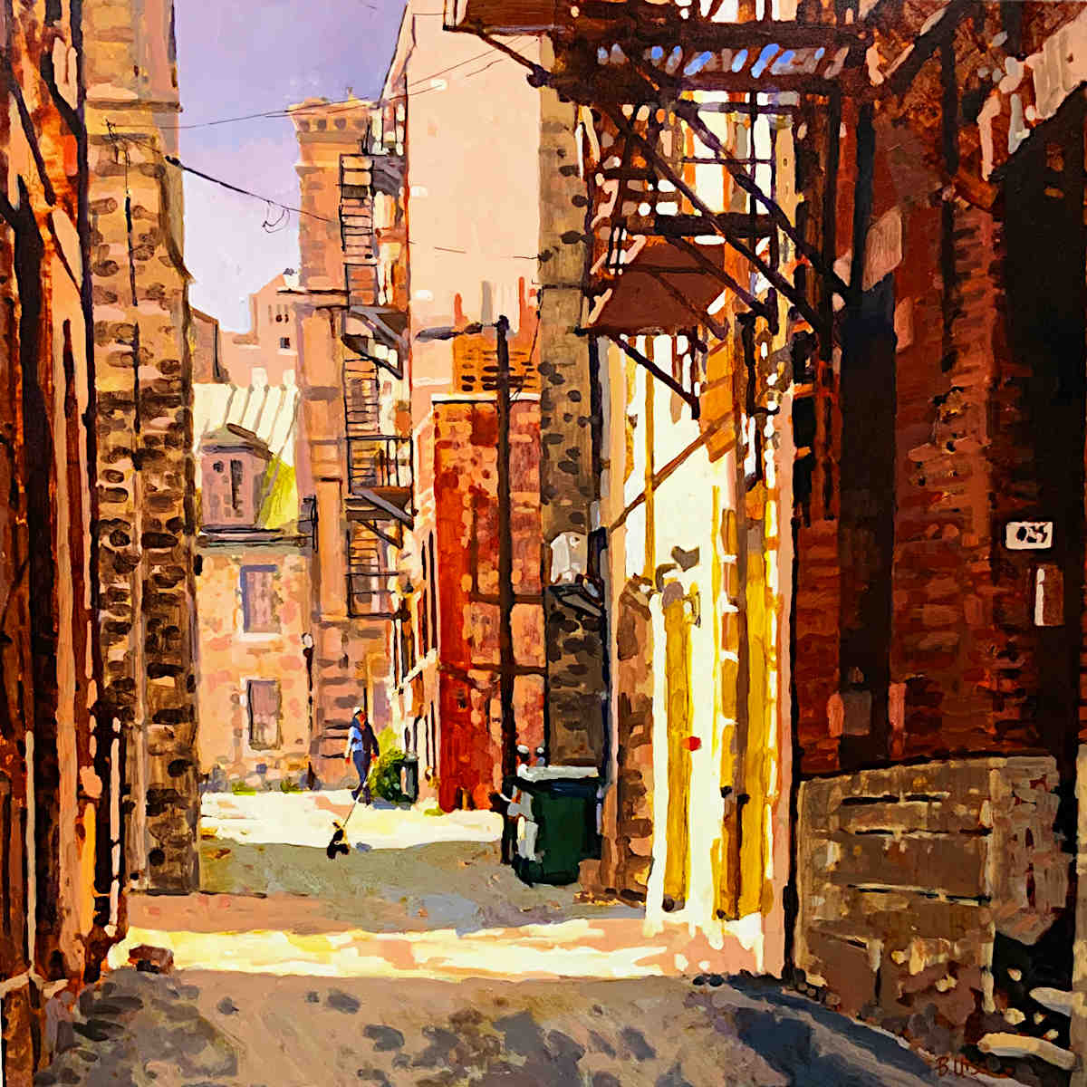 Barbara Ursel - Passage 40x40