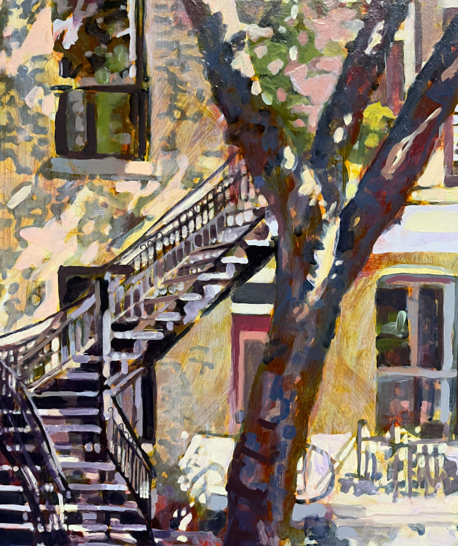 Barbara Ursel - Sun Kissed 40x40
