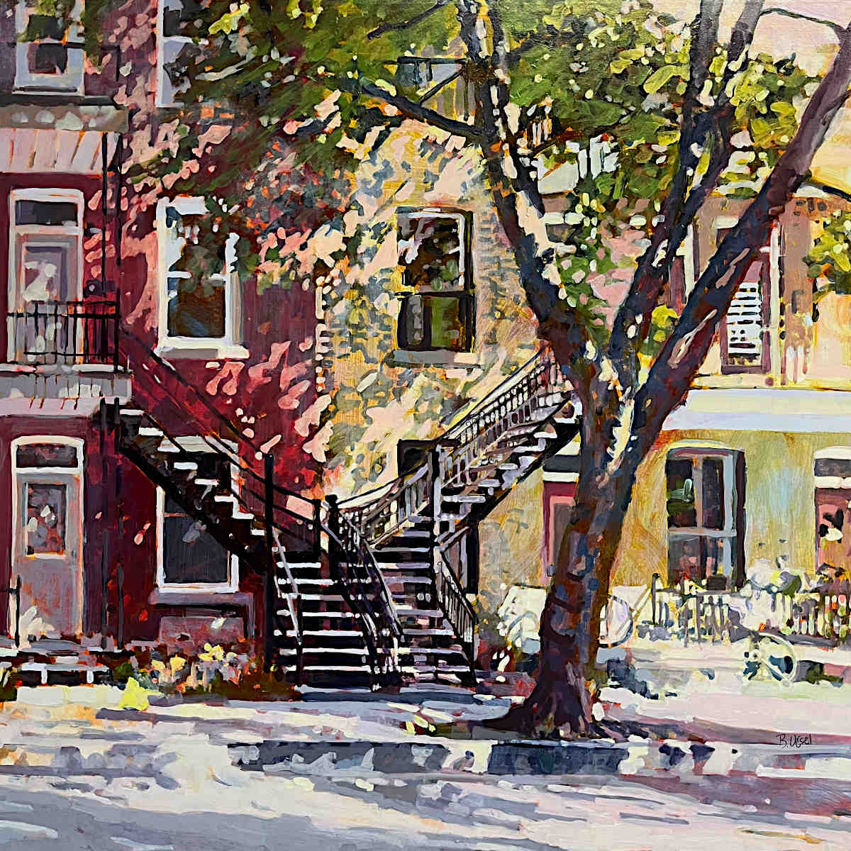 Barbara Ursel - Sun Kissed 40x40