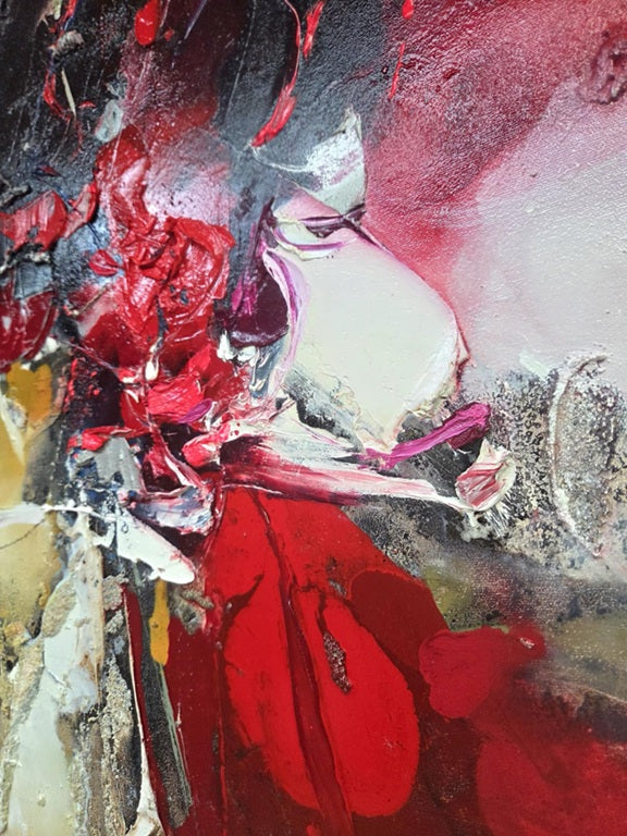 Hyun Jou Lee - Crimson Thoughts 60x40