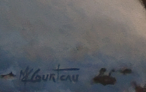 Marie-Claude Courteau - Dans Le Frimas du Matin 24x40