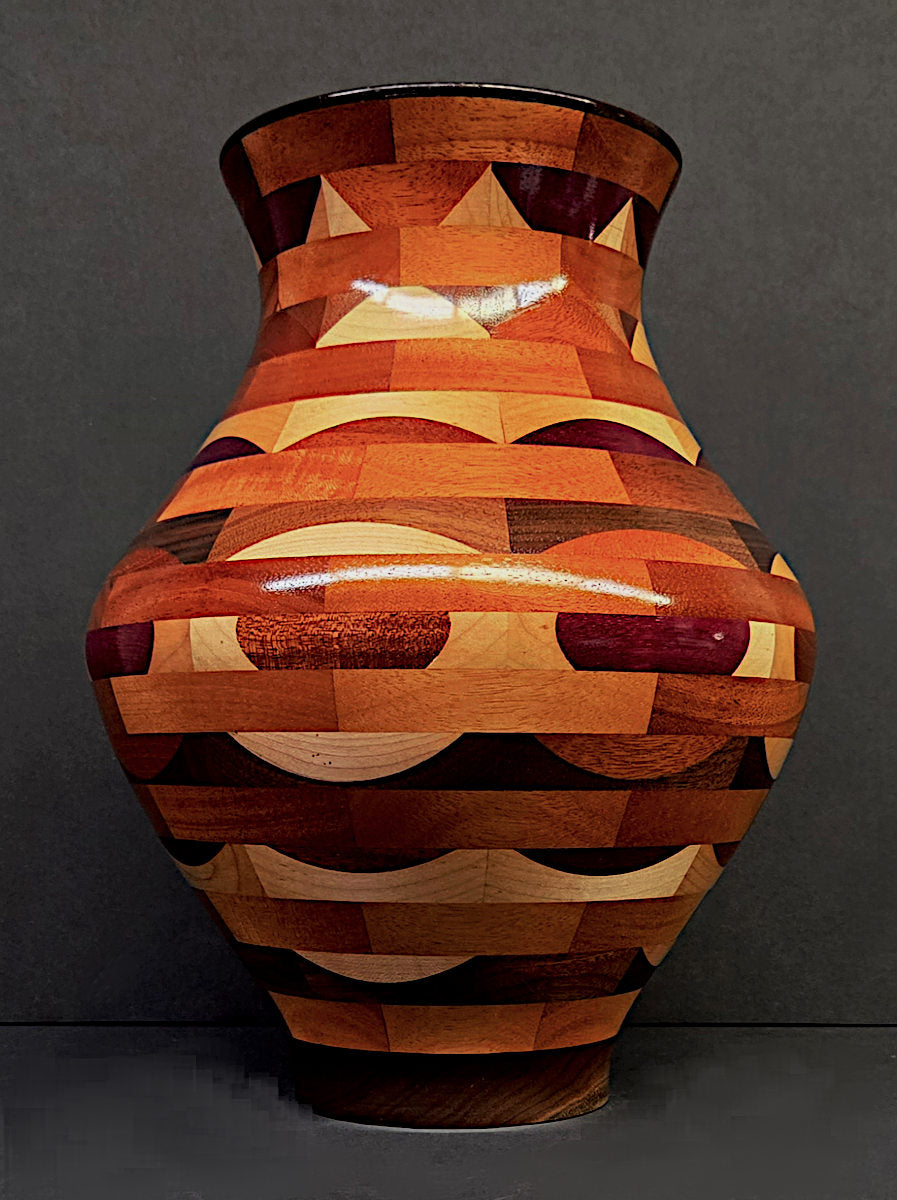 Davoud Khosravi - Half Moon Vase 13x10