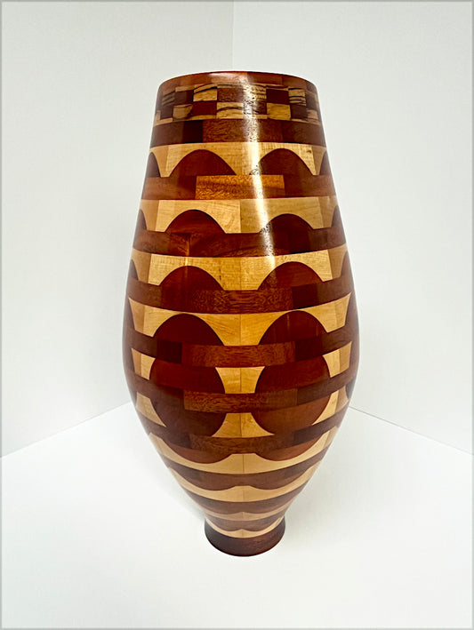 Davoud Khosravi - Moon Vase  19 x 9