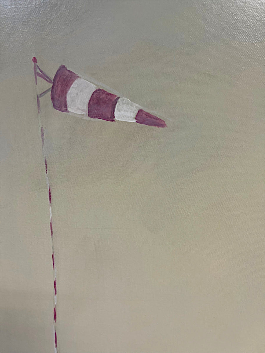 Diane Brouillette - L'embarquement .. En classe prioritaire 40x40