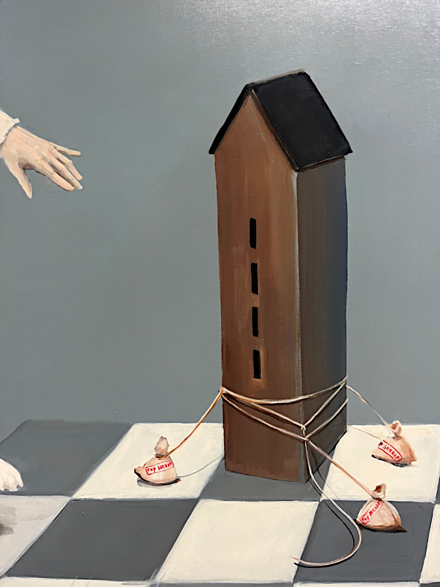 Diane Brouillette - Le Poids Du Secret 40x40