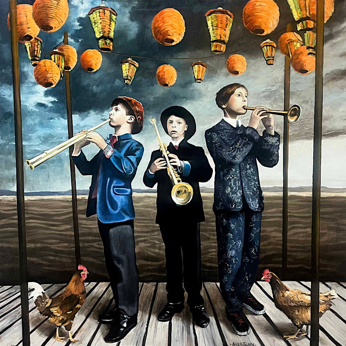 Egan, Allen - The Festival, 36x36