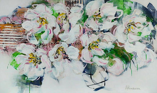 Elena Henderson - Cherry Blossoms 36x60