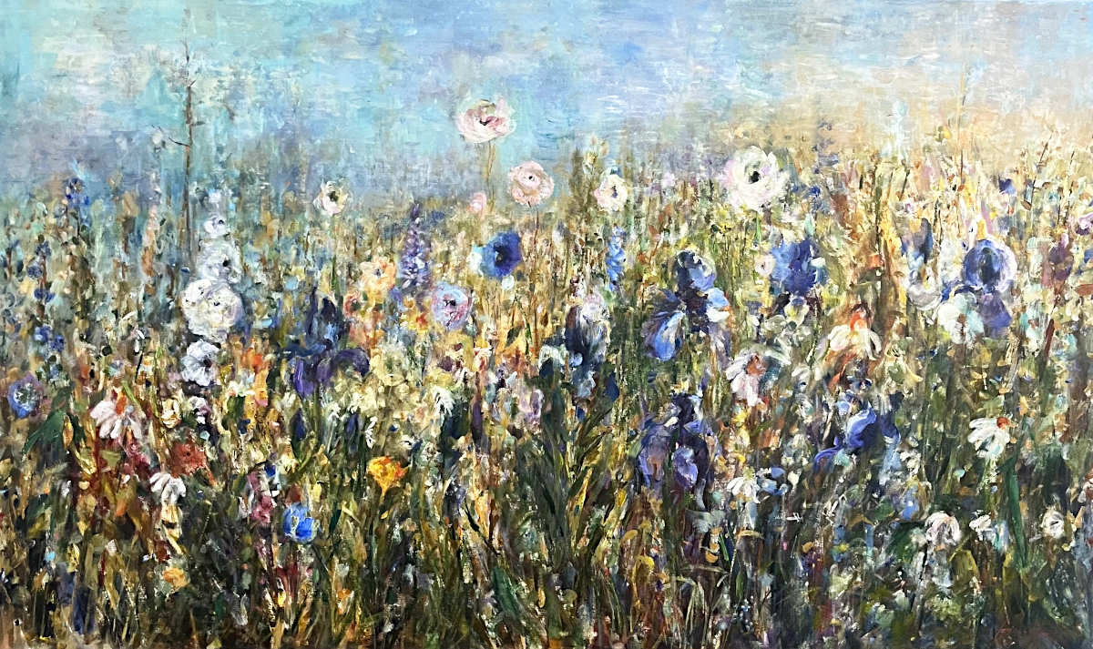 Fiona Hoop - Springtime Symphony 36x60