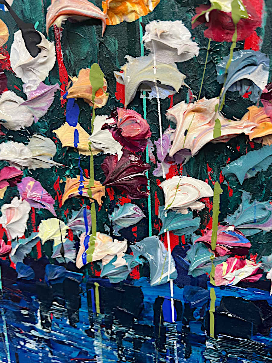 Pietro Adamo - Glowing Meadow 48x48