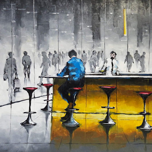 Harold Braul - After Work 40x40