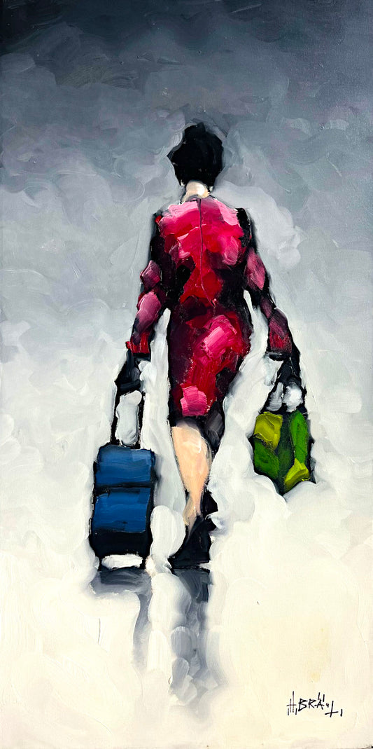 Harold Braul - Carry On 36x18