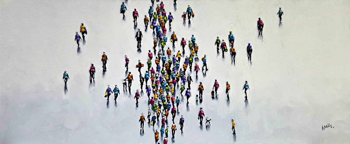 Harold Braul - Monday Morning 30x72