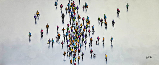 Harold Braul - Monday Morning 30x72