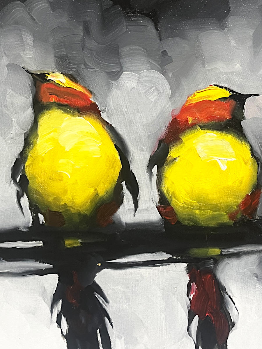 Harold Braul - Morning Banter 24x36